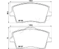JAPKO Sada brzdov�ch desti�ek JPK 500353, 500353