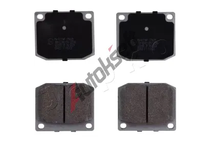 JAPKO Sada brzdových destiček JPK 500371, 500371 JAPKO Sada brzdových destiček JPK 500371, 500371