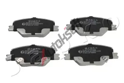 JAPKO Sada brzdových destiček JPK 500417, 500417 JAPKO Sada brzdových destiček JPK 500417, 500417