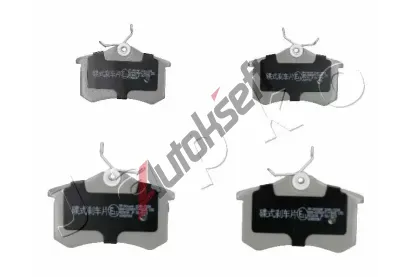 JAPKO Sada brzdových destiček JPK 510002, 510002 JAPKO Sada brzdových destiček JPK 510002, 510002