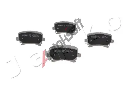 JAPKO Sada brzdových destiček JPK 510007, 510007 JAPKO Sada brzdových destiček JPK 510007, 510007