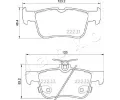 JAPKO Sada brzdových destiček JPK 510300, 510300