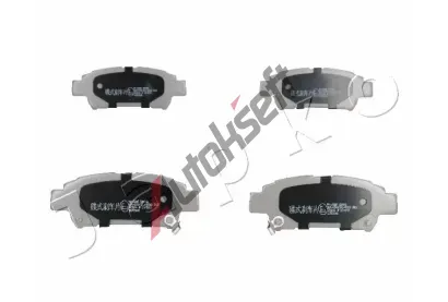 JAPKO Sada brzdových destiček JPK 51258, 51258 JAPKO Sada brzdových destiček JPK 51258, 51258