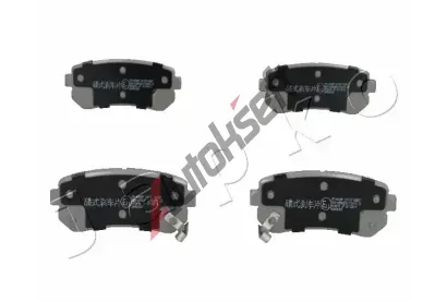 JAPKO Sada brzdových destiček JPK 51K09, 51K09 JAPKO Sada brzdových destiček JPK 51K09, 51K09