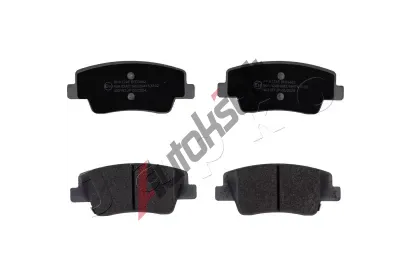 JAPKO Sada brzdových destiček JPK 51K17, 51K17 JAPKO Sada brzdových destiček JPK 51K17, 51K17