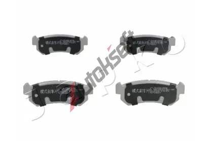 JAPKO Sada brzdových destiček JPK 51W02, 51W02 JAPKO Sada brzdových destiček JPK 51W02, 51W02