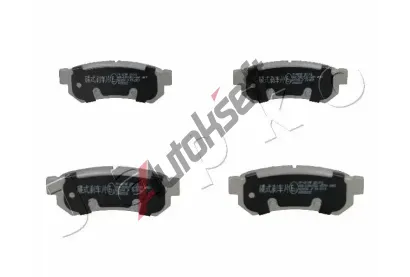 JAPKO Sada brzdových destiček JPK 51W07, 51W07 JAPKO Sada brzdových destiček JPK 51W07, 51W07