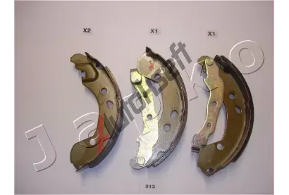 JAPKO Sada brzdových čelistí JPK 55013, 55013 JAPKO Sada brzdových čelistí JPK 55013, 55013