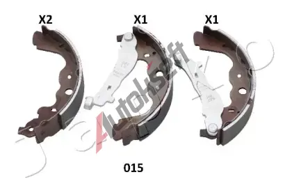 JAPKO Sada brzdov�ch �elist� JPK 55015, 55015