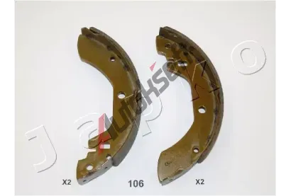 JAPKO Sada brzdových čelistí JPK 55106, 55106 JAPKO Sada brzdových čelistí JPK 55106, 55106