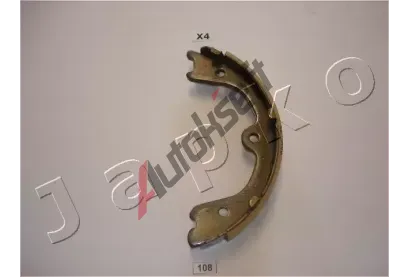 JAPKO Sada brzdových čelistí JPK 55108, 55108 JAPKO Sada brzdových čelistí JPK 55108, 55108