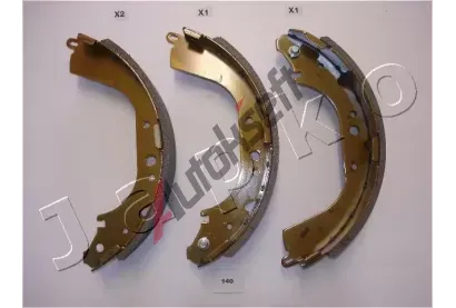 JAPKO Sada brzdových čelistí JPK 55140, 55140 JAPKO Sada brzdových čelistí JPK 55140, 55140