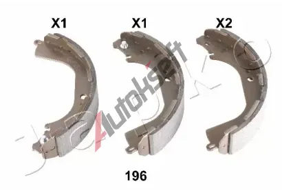 JAPKO Sada brzdov�ch �elist� JPK 55196, 55196