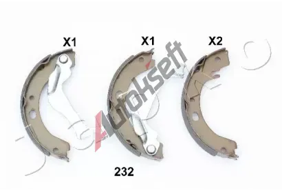 JAPKO Sada brzdov�ch �elist� JPK 55232, 55232