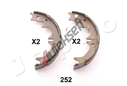 JAPKO Sada brzdových čelistí JPK 55252, 55252 JAPKO Sada brzdových čelistí JPK 55252, 55252