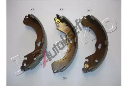 JAPKO Sada brzdových čelistí JPK 55309, 55309 JAPKO Sada brzdových čelistí JPK 55309, 55309