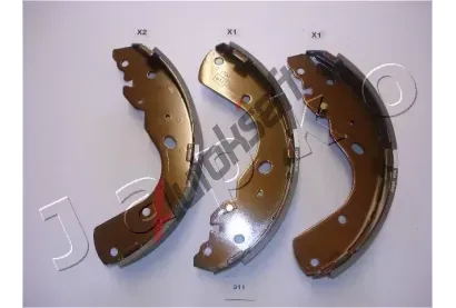 JAPKO Sada brzdových čelistí JPK 55311, 55311 JAPKO Sada brzdových čelistí JPK 55311, 55311