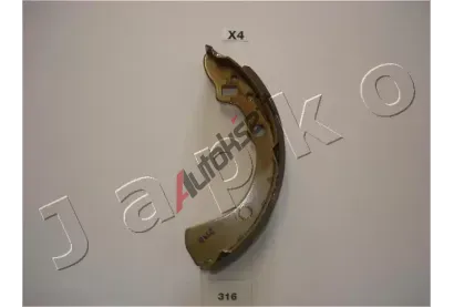 JAPKO Sada brzdových čelistí JPK 55316, 55316 JAPKO Sada brzdových čelistí JPK 55316, 55316