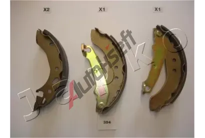 JAPKO Sada brzdových čelistí JPK 55394, 55394 JAPKO Sada brzdových čelistí JPK 55394, 55394