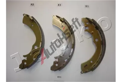 JAPKO Sada brzdov�ch �elist� JPK 55411, 55411