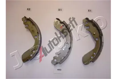 JAPKO Sada brzdov�ch �elist� JPK 55493, 55493