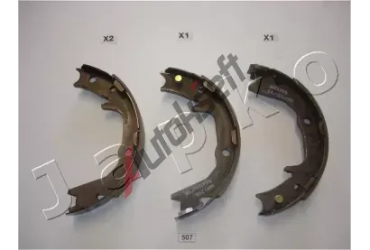 JAPKO Sada brzdov�ch �elist� JPK 55507, 55507