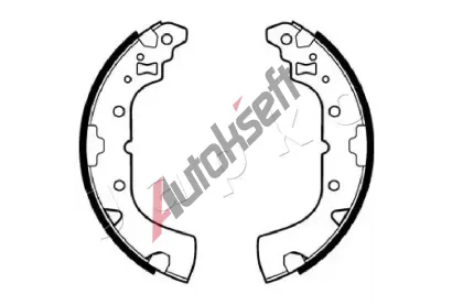 JAPKO Sada brzdov�ch �elist� JPK 55523, 55523