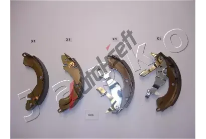 JAPKO Sada brzdov�ch �elist� JPK 55526, 55526