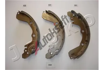 JAPKO Sada brzdov�ch �elist� JPK 55588, 55588