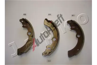 JAPKO Sada brzdov�ch �elist� JPK 55822, 55822