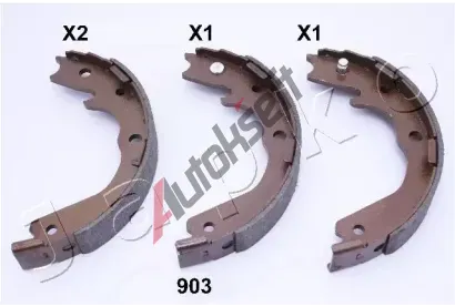JAPKO Sada brzdových čelistí JPK 55903, 55903 JAPKO Sada brzdových čelistí JPK 55903, 55903