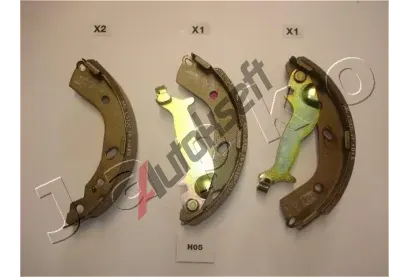 JAPKO Sada brzdov�ch �elist� JPK 55H05, 55H05