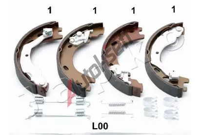 JAPKO Sada brzdov�ch �elist� JPK 55L00, 55L00