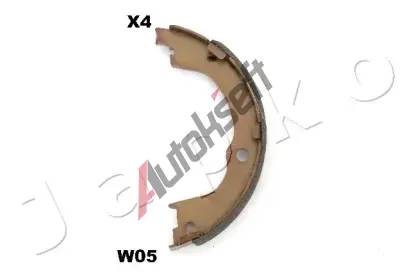 JAPKO Sada brzdových čelistí JPK 55W05, 55W05 JAPKO Sada brzdových čelistí JPK 55W05, 55W05