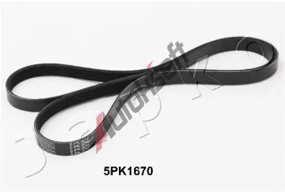 JAPKO Ozubený klínový řemen JPK 5PK1670, 5PK1670 JAPKO Ozubený klínový řemen JPK 5PK1670, 5PK1670
