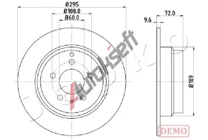 JAPKO Brzdový kotouč JPK 610319C, 610319C JAPKO Brzdový kotouč JPK 610319C, 610319C