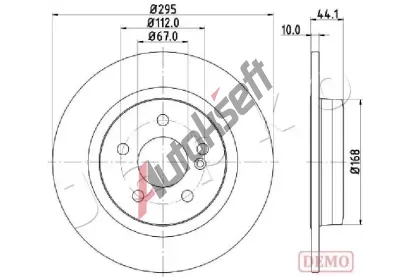 JAPKO Brzdový kotouč JPK 610503C, 610503C JAPKO Brzdový kotouč JPK 610503C, 610503C