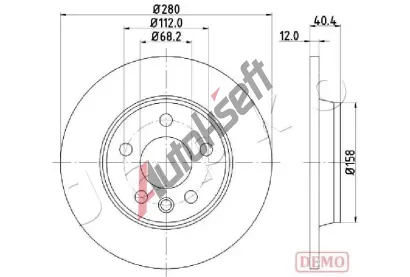 JAPKO Brzdový kotouč JPK 610926C, 610926C JAPKO Brzdový kotouč JPK 610926C, 610926C