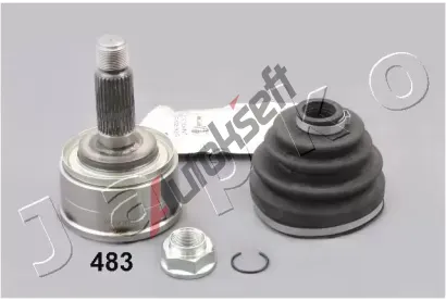 JAPKO Kloub hnacího hřídele, sada JPK 62483, 62483 JAPKO Kloub hnacího hřídele, sada JPK 62483, 62483