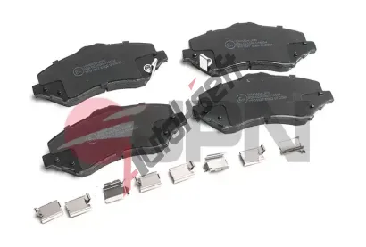 JPN Sada brzdových destiček JPN 10H0A04-JPN, 10H0A04-JPN JPN Sada brzdových destiček JPN 10H0A04-JPN, 10H0A04-JPN