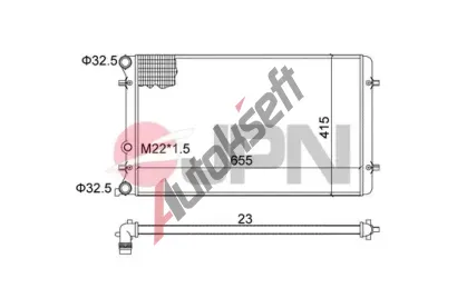 JPN Chladi� vody JPN 60C9002-JPN, 60C9002-JPN