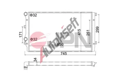 JPN Chladi� vody JPN 60C9003-JPN, 60C9003-JPN