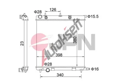 JPN Chladi� vody JPN 60C9013-JPN, 60C9013-JPN