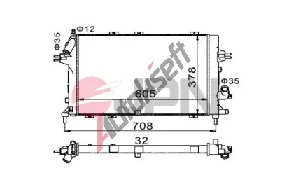 JPN Chladi� vody JPN 60C9036-JPN, 60C9036-JPN