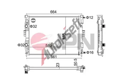 JPN Chladi� vody JPN 60C9045-JPN, 60C9045-JPN