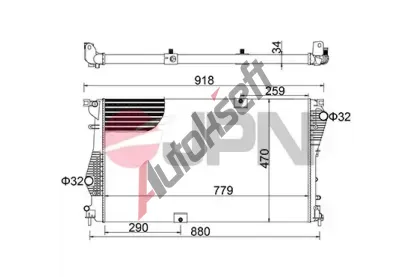 JPN Chladi� vody JPN 60C9047-JPN, 60C9047-JPN
