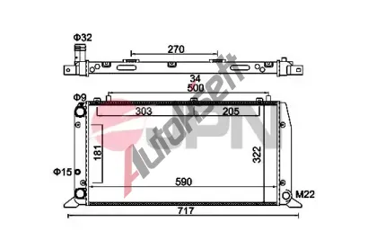 JPN Chladi� vody JPN 60C9052-JPN, 60C9052-JPN