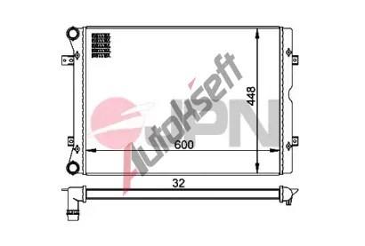 JPN Chladi� vody JPN 60C9065-JPN, 60C9065-JPN