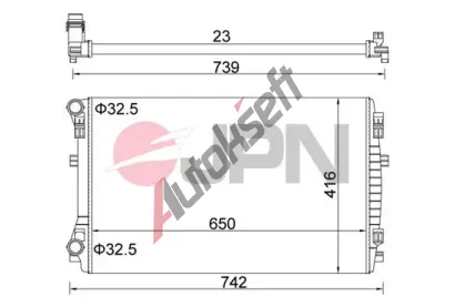 JPN Chladi� vody JPN 60C9069-JPN, 60C9069-JPN
