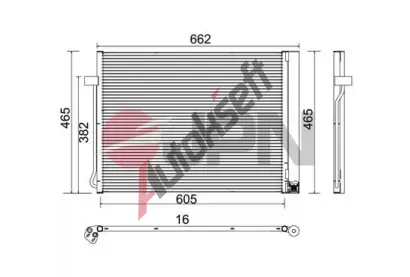 JPN Kondenzátor klimatizace JPN 60C9083-JPN, 60C9083-JPN JPN Kondenzátor klimatizace JPN 60C9083-JPN, 60C9083-JPN